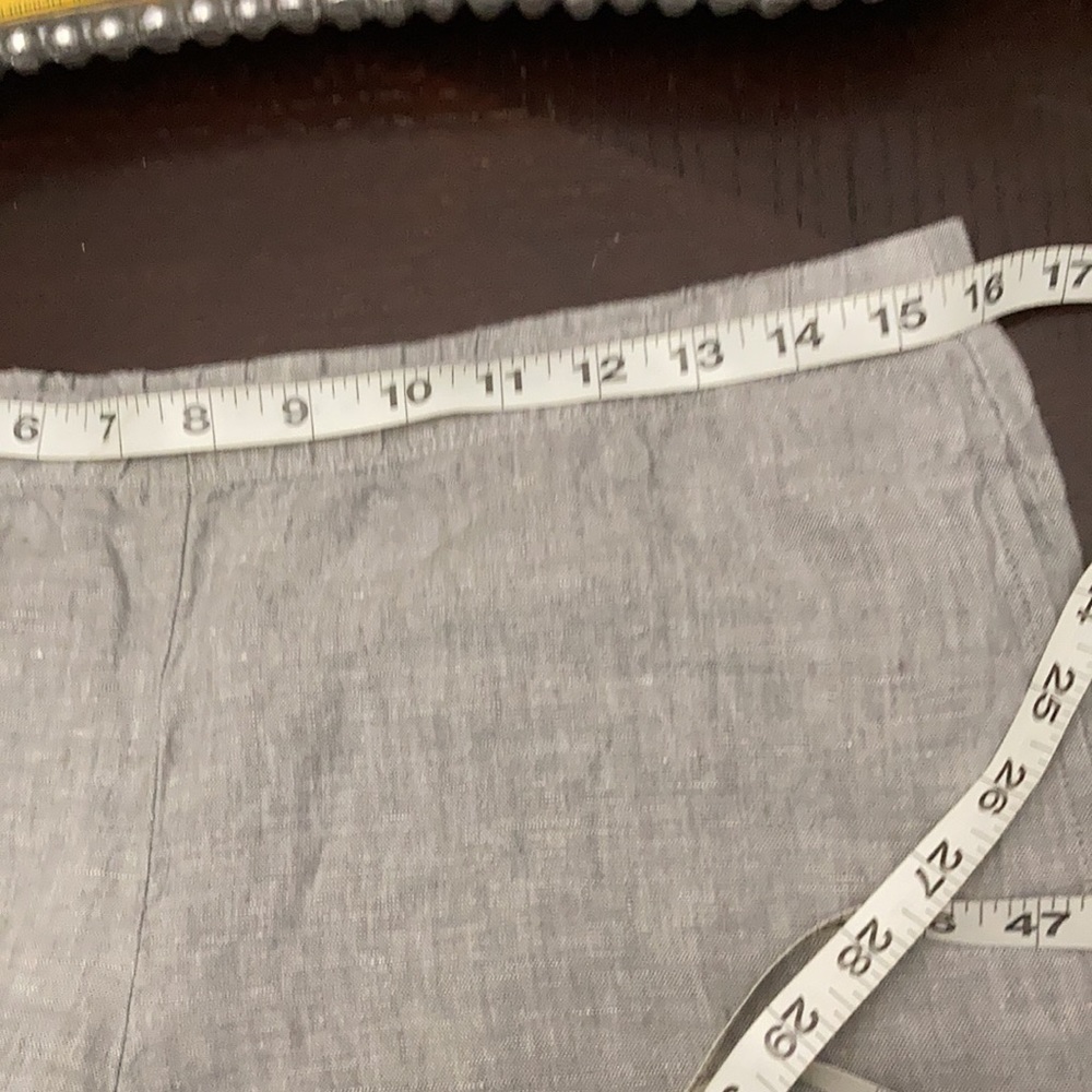 J. JILL Love Linen lady Ankle Capri Linen - Picture 7 of 10